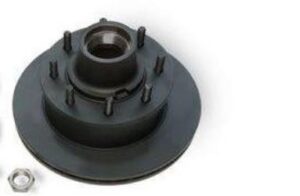 7K Oil 5/8" Studs 8 on 6.50 Hub and Rotor